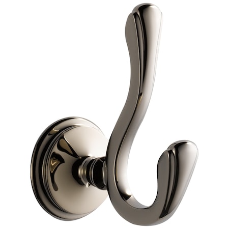 Brizo Charlotte Double Robe Hook 693585-PN